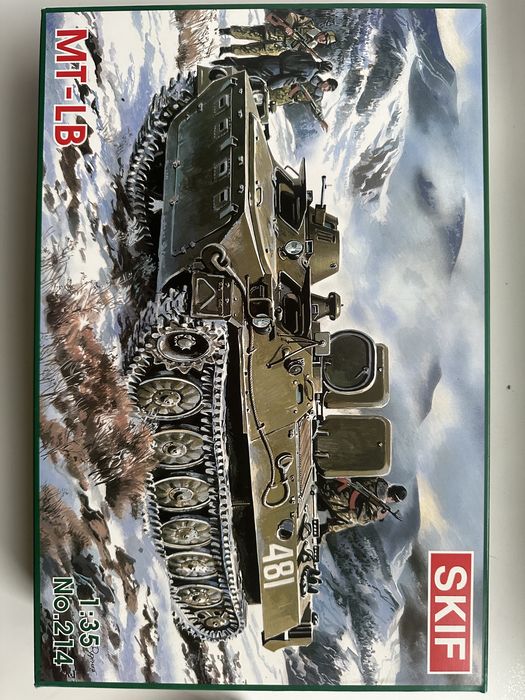 Модель МТ-LB Мотолига з танкістом