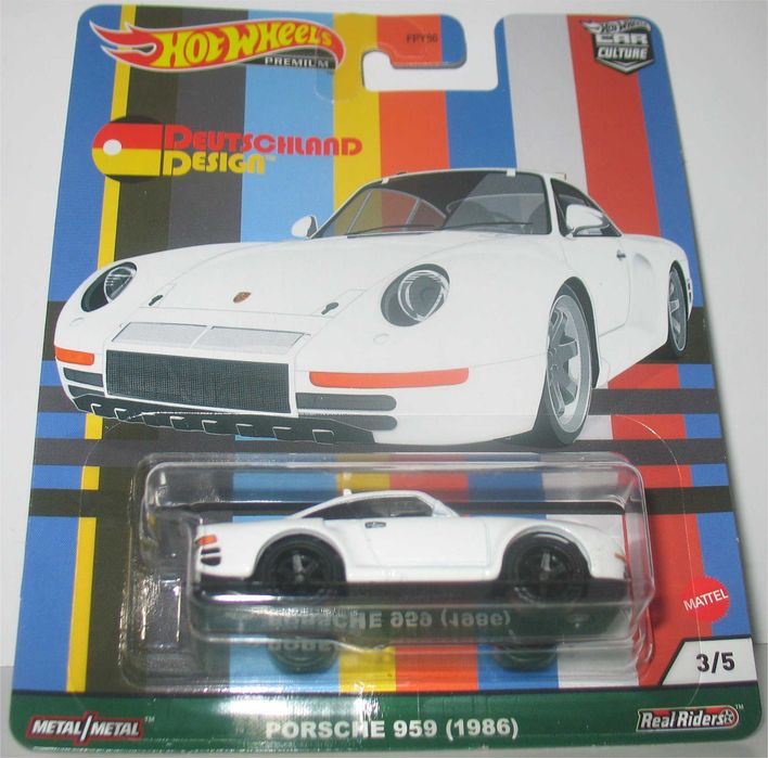 Hot Wheels - Porsche 959 - 1986 - Germany Design (2021)