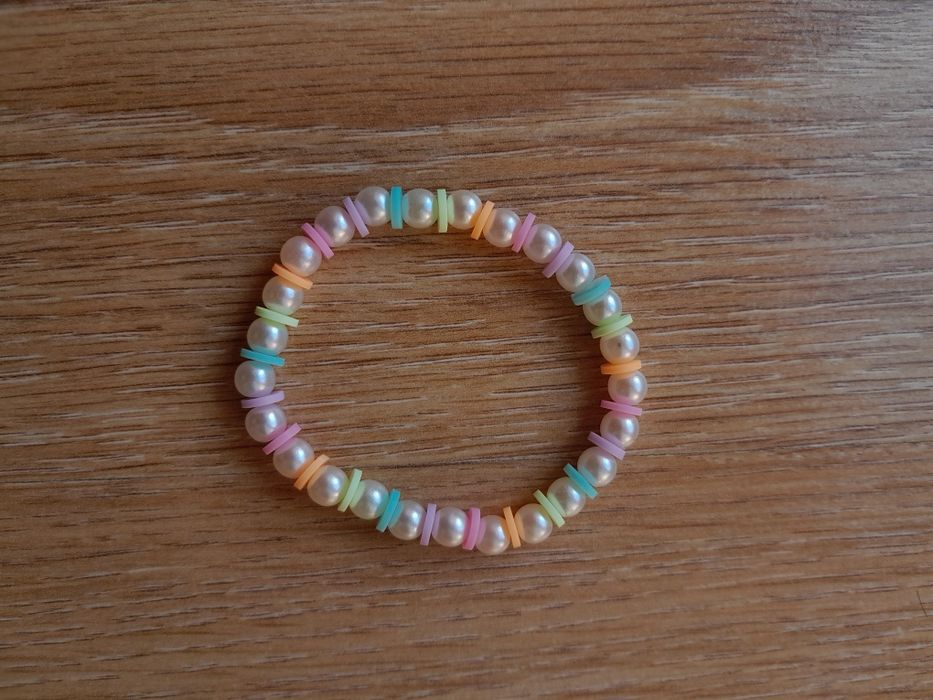 Bransoletka pastelowe kolory