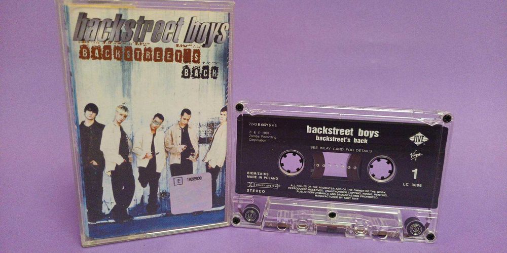 Backstreet Boys – Backstreet's Back, KASETA MAGNETOFONOWA 1997