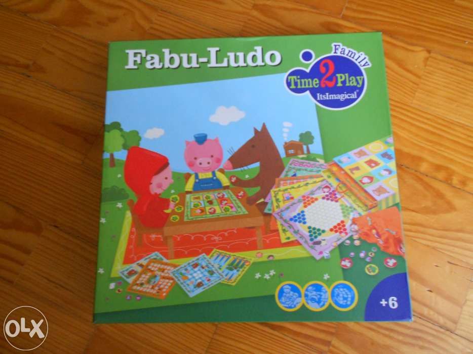 Jogo criança fabu-ludo novo
