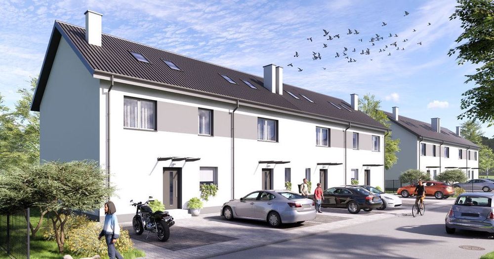 Nowoczesne przestronne domy w Lewinie Brzeskim