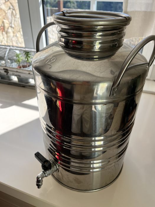 Bilha azeite com torneira