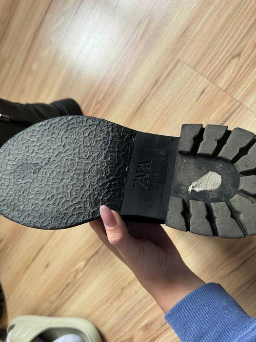 Шкіряне взуття Zara (оригінал)