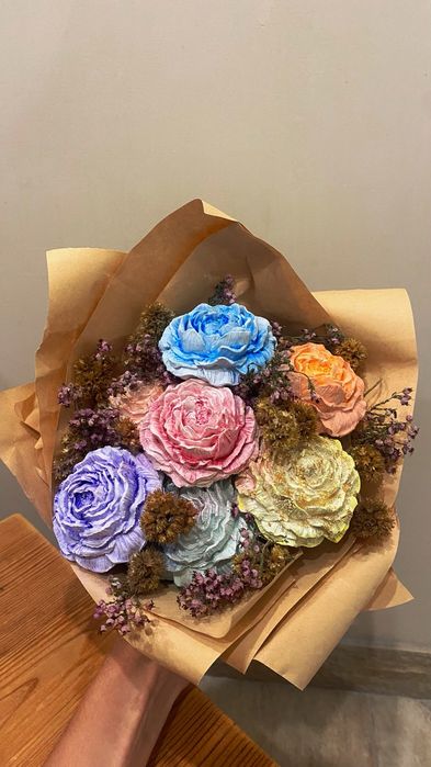 Ramo de flores gesso