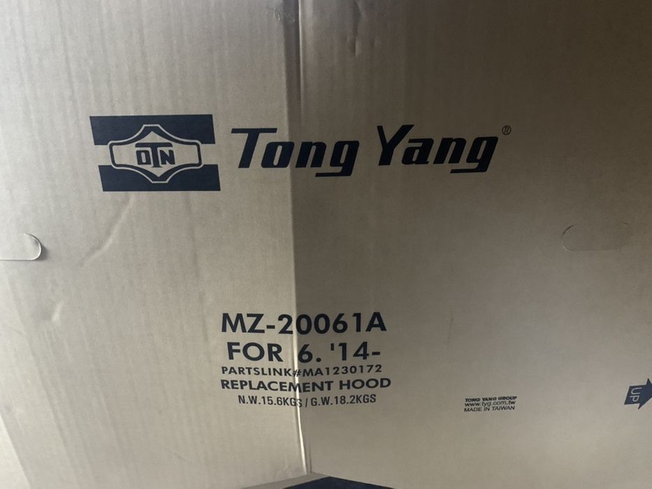 Капот Mazda 6 , 3 USA 2013 —2018
