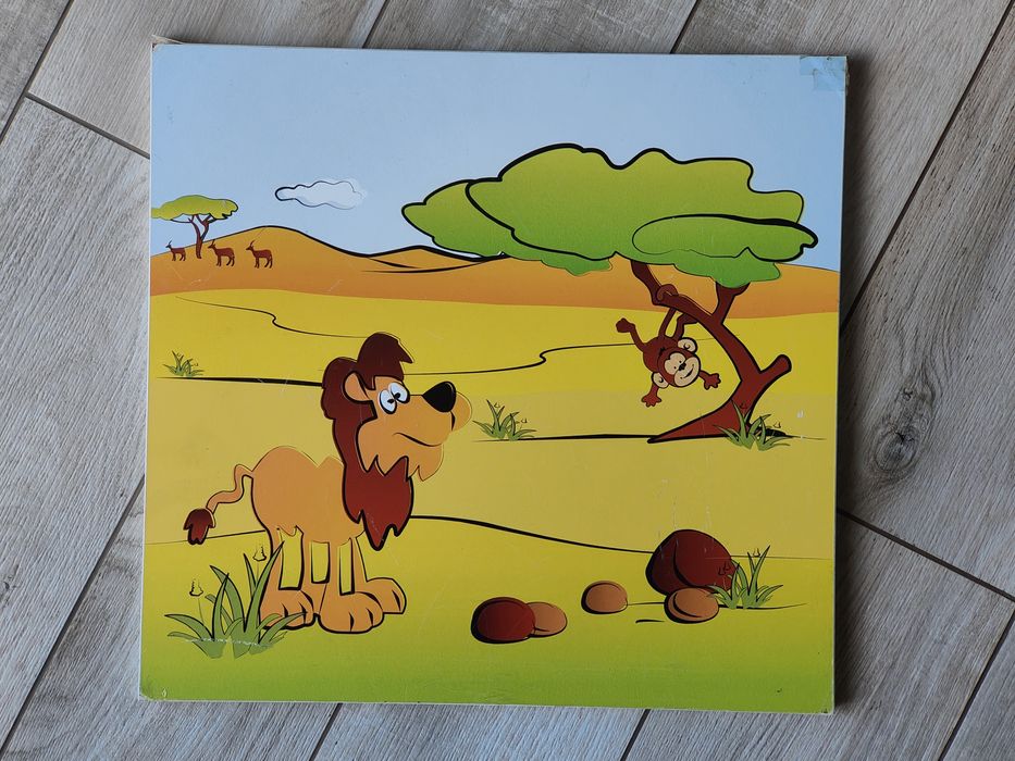 Obraz/Front meblowy z motywem safari