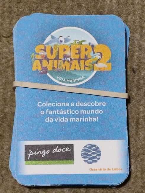 400 Cromos Fome de Vencer - Cartas Super animais-Super desportos