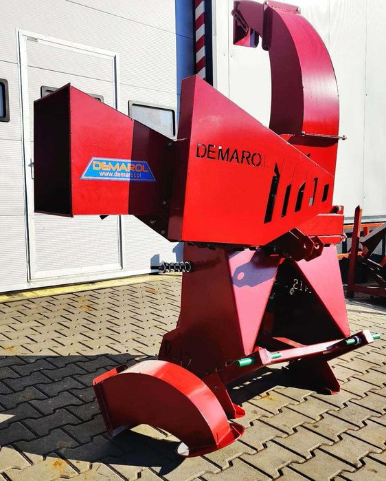 Rębak bębnowy do gałęzi