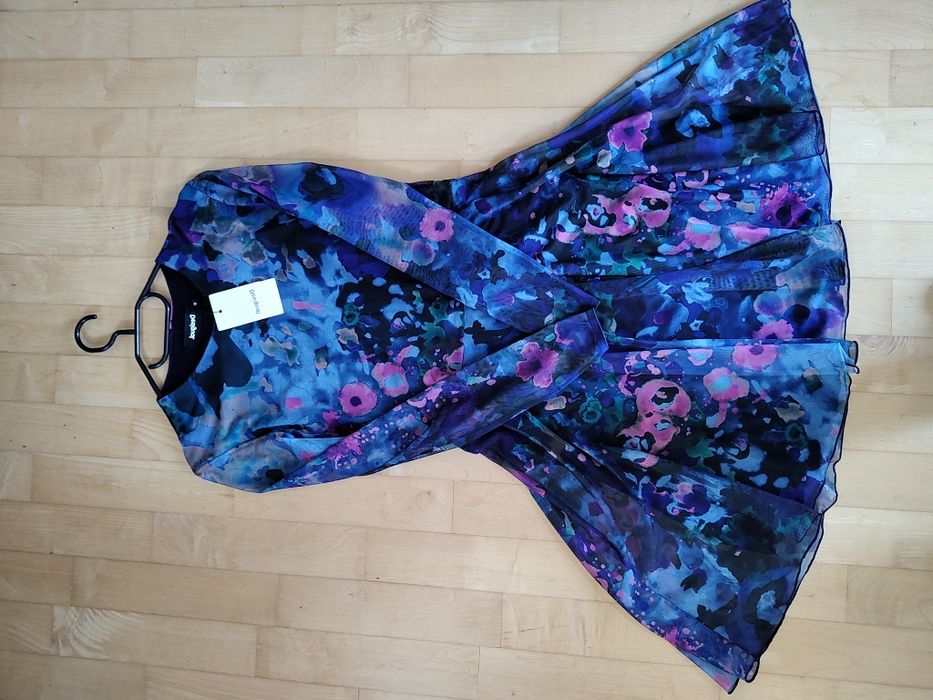 Kolorowa sukienka Desigual - r.M