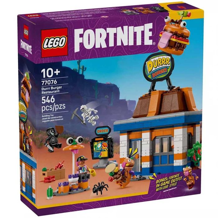 Конструктор LEGO Fortnite 77076 Durrr Burger ресторан