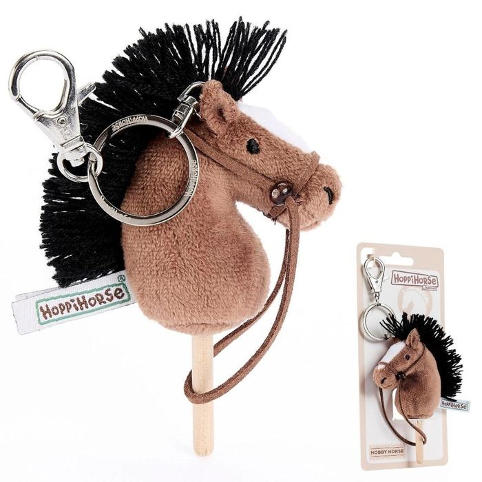 Brelok Hobby Horse brązowy 12cm