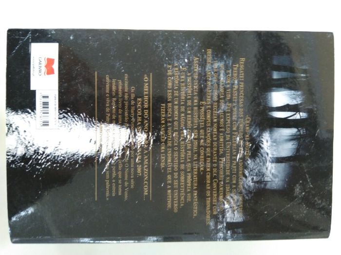 O Nome do Vento LIVRO de Patrick Rothfuss