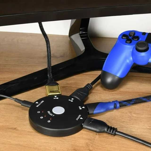 Перемикач HDMI на 3 пристрої