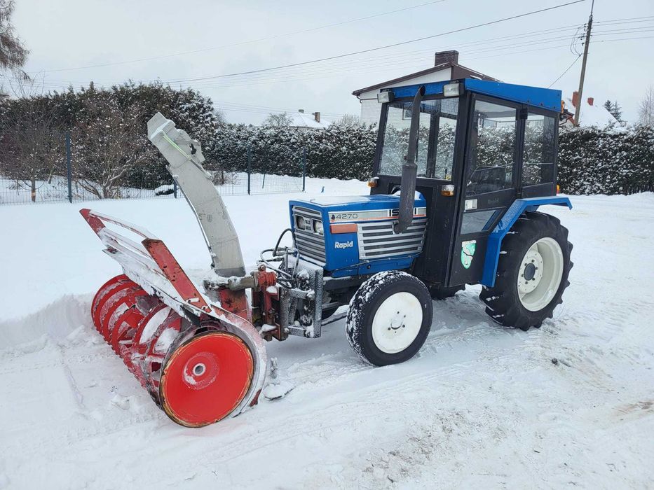 Iseki 4270 4X4 Przedni TUZ+Wom+ Dmuchawa do śniegu  30km