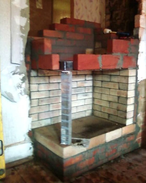 Піч камін мангал з цегли, пічник Харків
