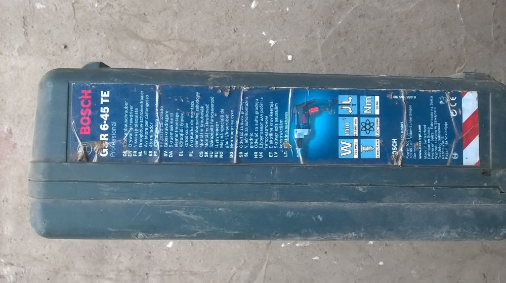 Wkrętarka sieciowa BOSCH GSR 6-45 TE