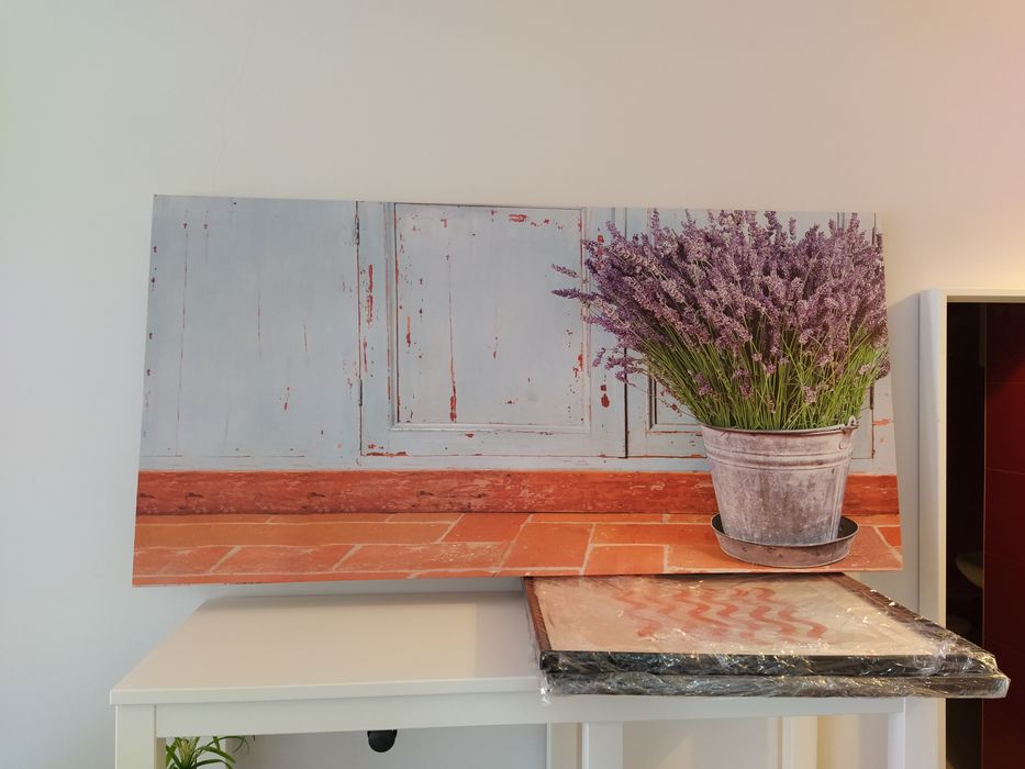 Tela impressa lavanda