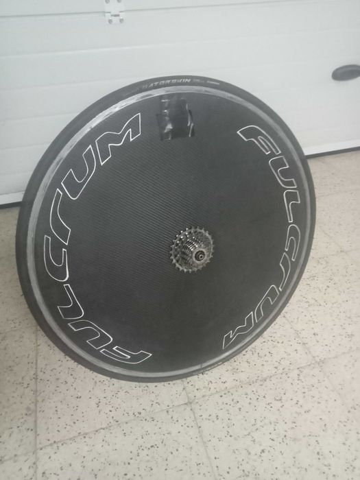 Bicicleta de estrada, contra relógio blue + roda lenticular