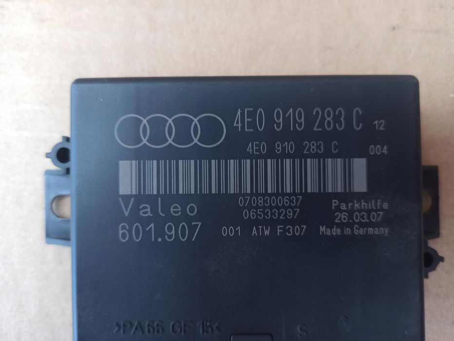 moduł czujników pdc audi a8 d3 lift 4e0919283c