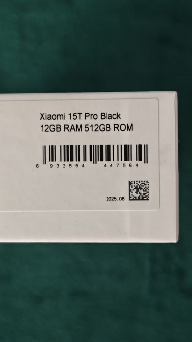 Xiaomi 15T Pro 12/512 Black