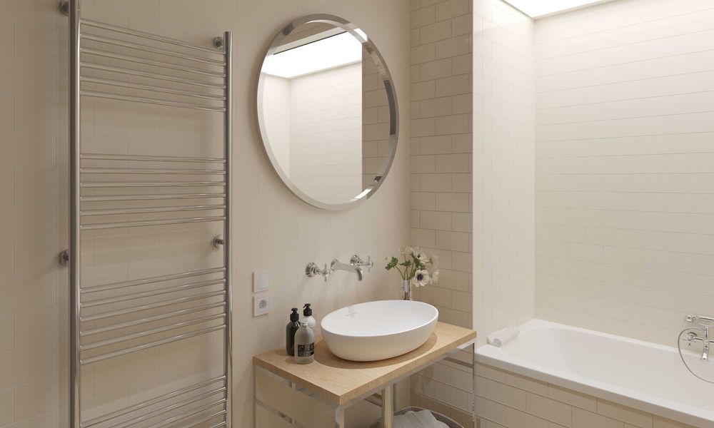 Глянцевая Бежевая Плитка кабанчик 461011 Metrotiles plane 10x20 см