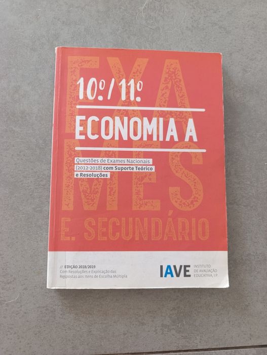 Economia A 10/11°ano livro de apoio IAVE