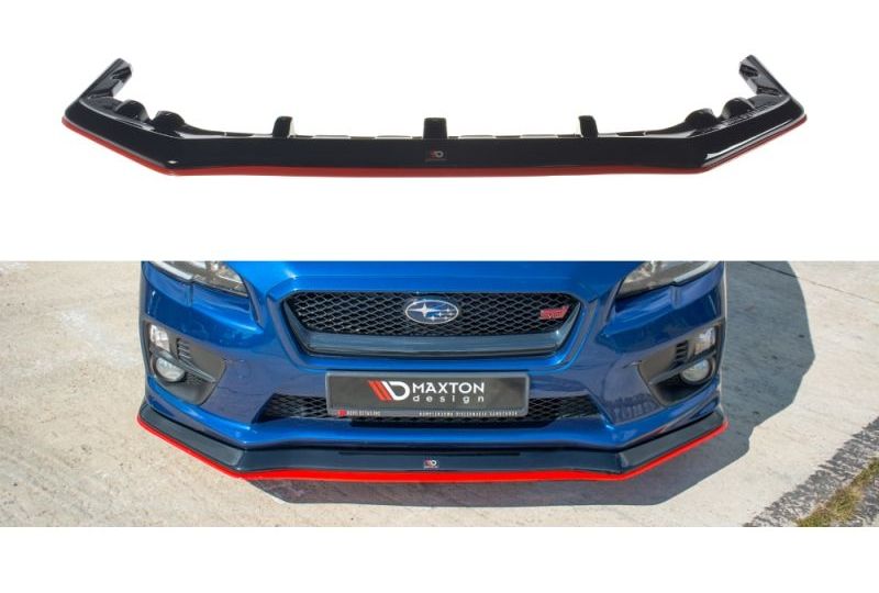 SPOILER / LIP DIANTEIRO V3 PARA SUBARU WRX STI 2014-2017