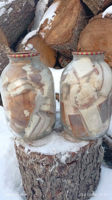 Сало в банці солоне домашне