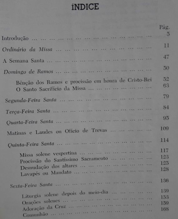 Guia Litúrgico da Semana Santa - 1º Edição 1957