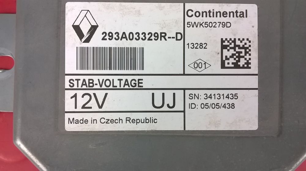 Módulo Electrónico 293A03329R-D - RENAULT SCÉNIC III