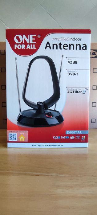 Antena Interior Digital Amplificada