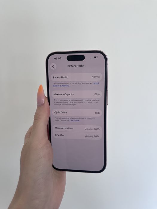 RATY 0% iPhone 15 128 GB BATERIA 100% GWARANCJA 12 miesiecy !!!