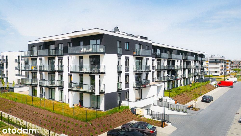 Apartament 2 pok. z dużym ogrodem, wysoki parter