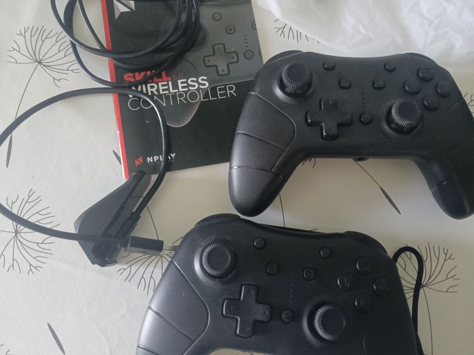 Nintendo switch  com vários acessórios