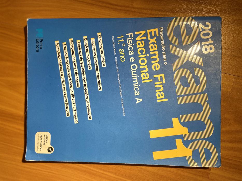 Livro de exames de física e química