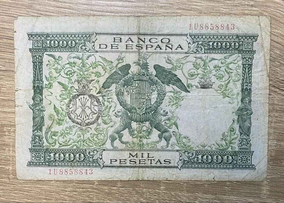 Nota 1358 - Mil Pesetas 1957