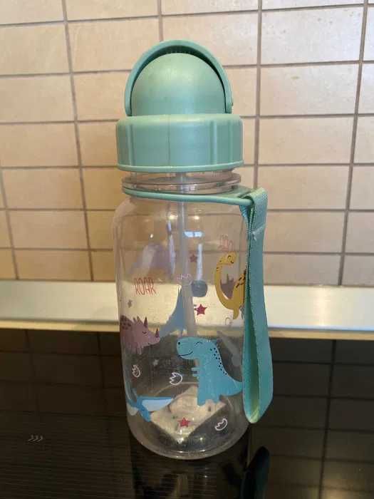 Bidon ze słomką Dinozaury 500 ml, Rex London super stan