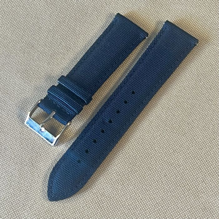 Pasek do Zegarka Nylonowy 20mm - granatowy