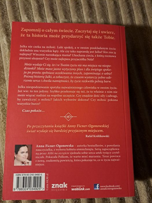 Czas pokaże, Anna Ficner-Ogonowska