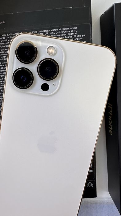 Iphone 13 pro max 128 Gold | ІДЕАЛ | 4 ЧОХЛИ+НОВЕ СКЛО, neverlock
