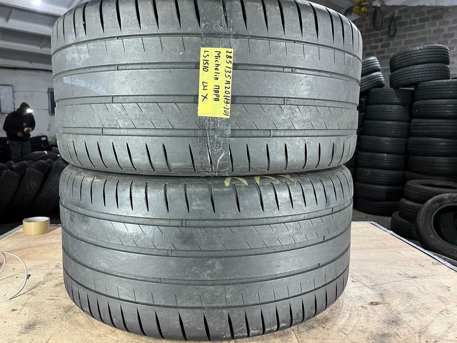 LS1510 Літні шини 285/35r20 Michelin Pilot Sport 4 S пара резина р20