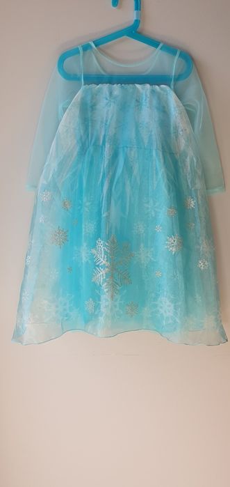 Sukienka Elsa Kraina Lodu, H&M, karnawał 110/116