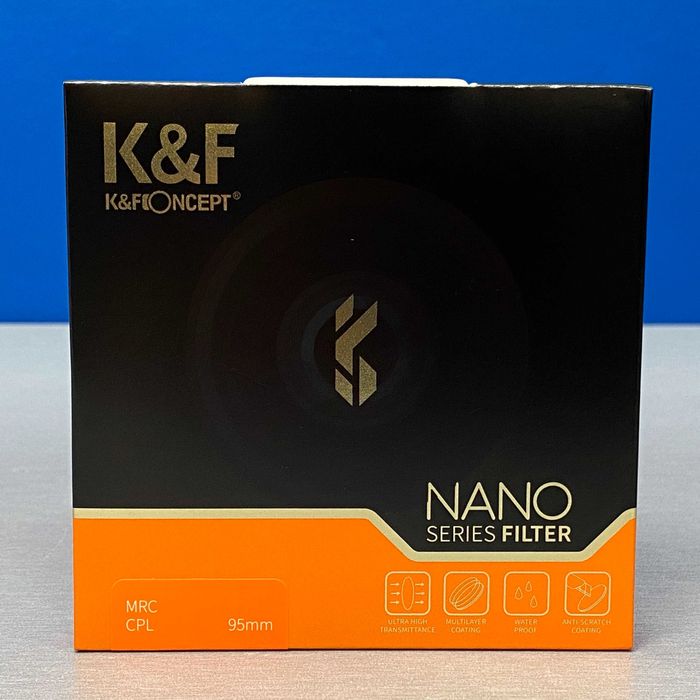 K&F Concept CPL 95mm (Filtro Polarizador Circular) - SELADO