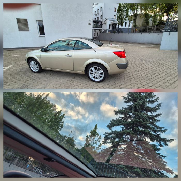 Renault Megane Cabrio automat 1.6 benzyna.