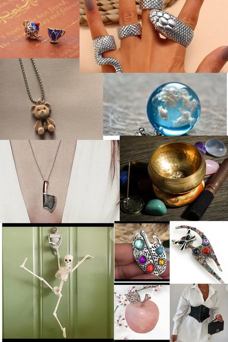 Украшения, декор, бижутерия, кольца, подвески