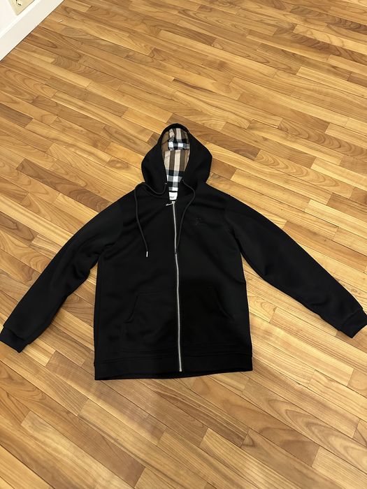 Burberry zip hoodie