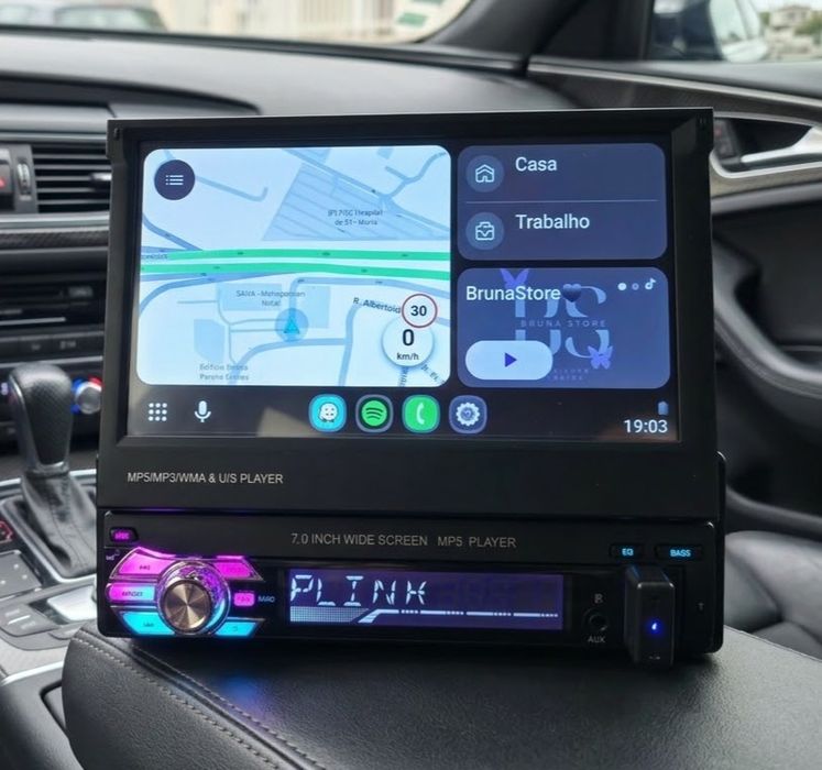 Radios 1 DIN Carplay (Vários)
