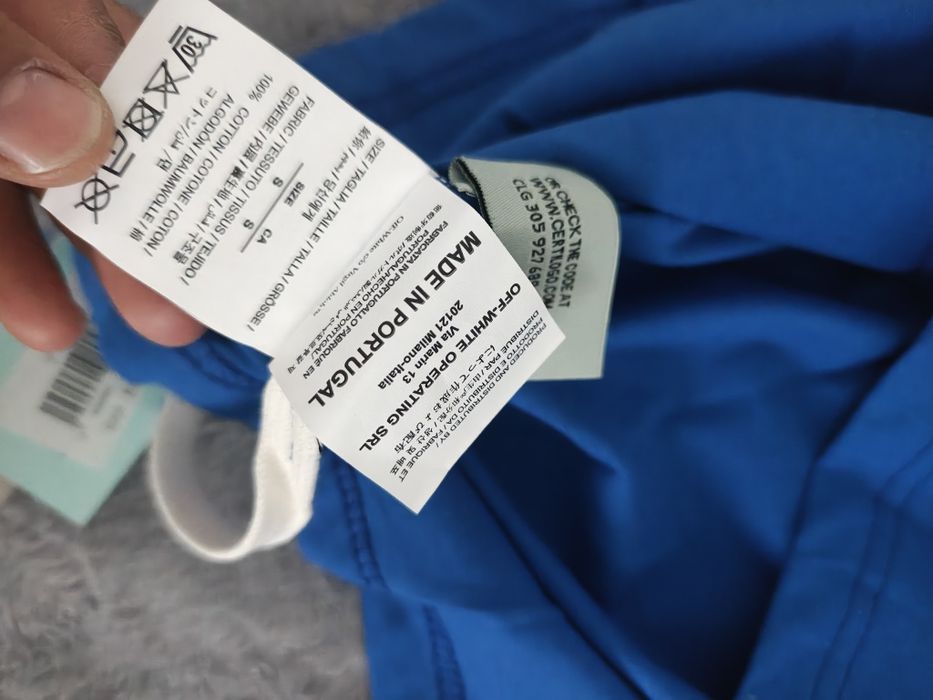 T shirt off white rozmiar S
