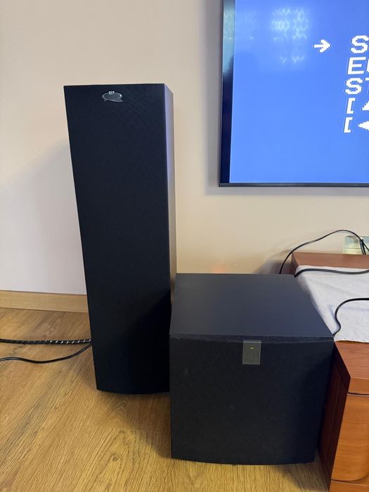 Audio sistema KEF Q35 e Yamaha